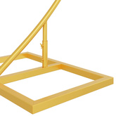 Łuk Ślubny złoty 220 x 45 x 200 cm Stal