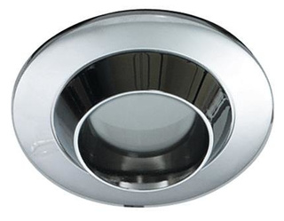 Nowoczesna oprawa wpuszczana MR16 SH-02 CH srebrna IP65 + oprawka GU10