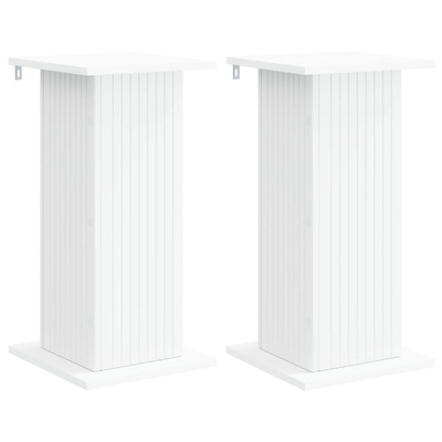 Stojak na rośliny 2 pcs Biały 30,5 x 30 x 60,5 cm