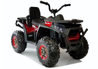 Quad na Akumulator XMX607 Światła LED MP3 Czerwony Lakier