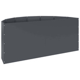 Donica Antracyt 120 x 60 x 50 cm Stal