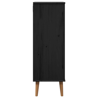 Szafka na buty MOLDE 59,5 x 35 x 103 cm Lite drewno sosnowe