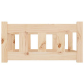 vidaXL Legowisko dla psa, 75,5x55,5x28 cm, lite drewno sosnowe