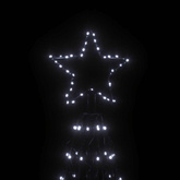 Choinka stożkowa, 1400 zimnych białych LED, 160x500 cm