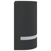 Kinkiet zewnętrzny, czarny, odlewane aluminium