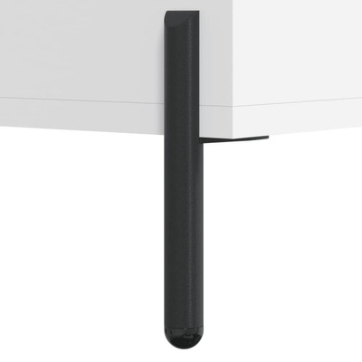 vidaXL Biurko, białe, 140x50x75 cm, materiał drewnopochodny wariant 6
