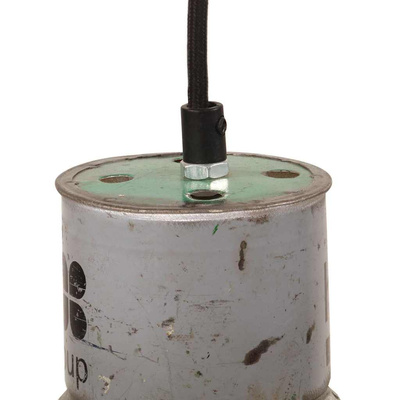 Industrialna lampa wisząca, 25 W, kolorowa, okrągła, 17 cm, E27
