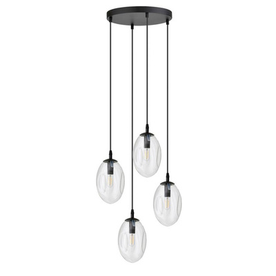 Lampa wisząca ASTRAL 4 BL PREMIUM TRANSPARENT