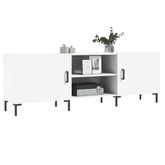 vidaXL Szafka pod TV, biała, 150x30x50 cm, materiał drewnopochodny wariant 6