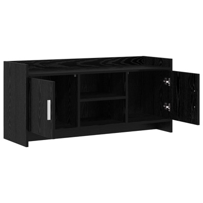 Szafka pod telewizor 102 x 33 x 47 cm Czarny dąb