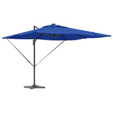 Parasol plażowy Ze LED Lights Niebieski Azur 286 x 284 x 270 cm
