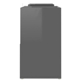 vidaXL Szafka pod TV, szara na wysoki połysk, 104x30x52 cm
