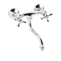 Bateria umywalkowo-zlewkozmywakowa Roma chrom Invena model standard