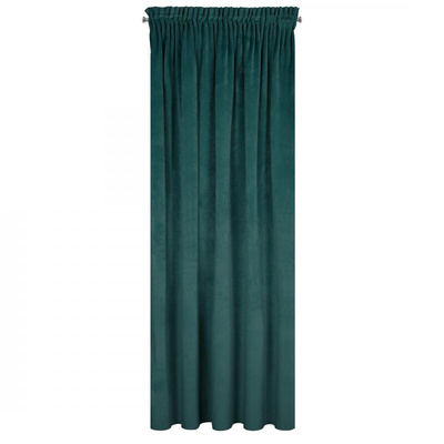 Zasłona Villa ciemnoturkusowa 140x270