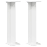 Stojak na rośliny 2 pcs Biały 25 x 25,5 x 100,5 cm