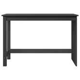 Biurko Szary 112 x 50 x 75 cm Lite drewno sosnowe