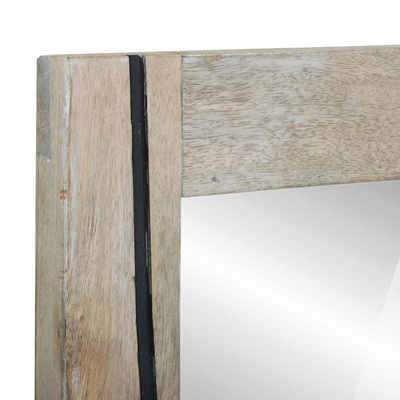 Lustro łazienkowe Prostokątny Z lustrem Biały 50 x 2,5 x 70 cm