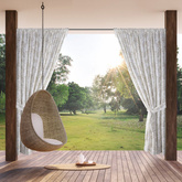 Zasłona Garden kremowa 155x200