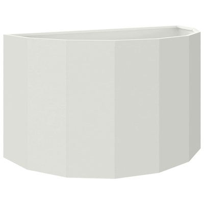 Donica Biały 90 x 45 x 50 cm Stal