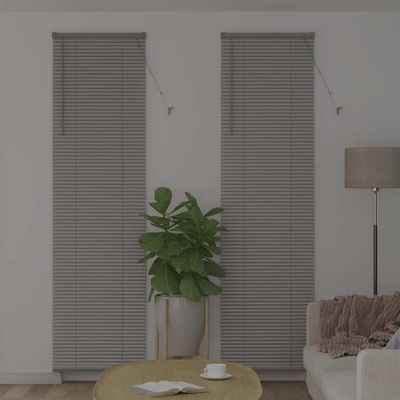 Żaluzje weneckie Srebrny 220 x 65 cm Aluminium