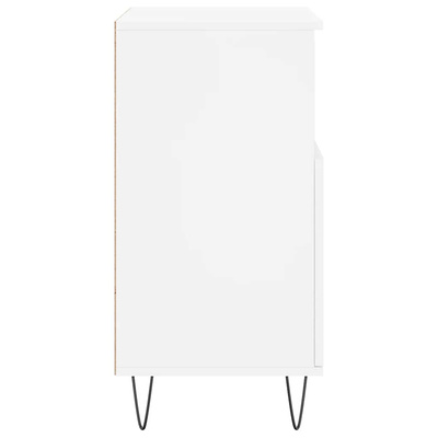 vidaXL Komoda, biała, 60x35x70 cm, materiał drewnopochodny