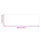 vidaXL Chodnik dywanowy, antracytowy, 60x180 cm