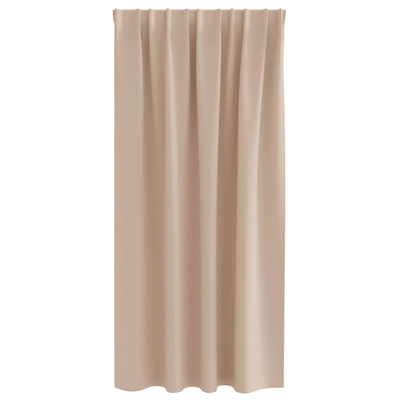 Firany blackout z kółkami 2 pcs Ciemnoszary 175 x 140 cm