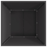 Kominek Czarny 60 x 60 x 35 cm Stal
