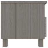 vidaXL Szafka pod TV HAMAR, jasnoszara, 106x40x40 cm, drewno sosnowe