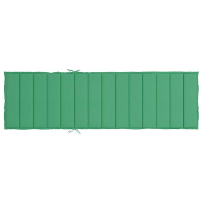 vidaXL Poduszka na leżak, zielona, 200x60x3 cm, tkanina Oxford