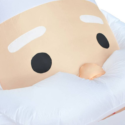 vidaXL Nadmuchiwany Mikołaj z LED, dekoracja świąteczna, IP44, 4,5 m