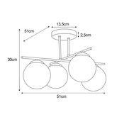 Lampa sufitowa K-5166 z serii GAMMA