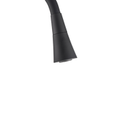Bateria zlew. gabi z elastyczną 2f wylewką, czarny BZ-87-004-L Invena
