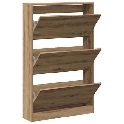 Szafka na buty 80 x 21 x 125,5 cm Materiał drewnopochodny