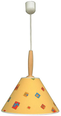 Lampa sufitowa Candellux 31-68548 Bambi biały 1X60W E27 bez abażura