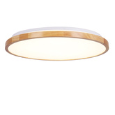 Plafon LED biały drewno 36W 4000K Gandava 14-75260