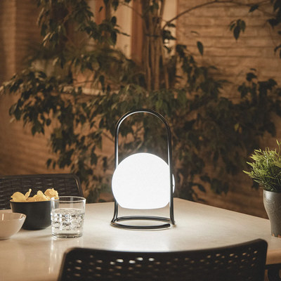 Lampa Stołowa Zewnętrzna LED Przenośna Ładowalna 2.5W z Akumulatorem USB 1800 mAh-4000K