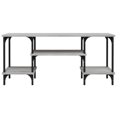 vidaXL Szafka pod TV, szary dąb sonoma, 102x35x45,5 cm