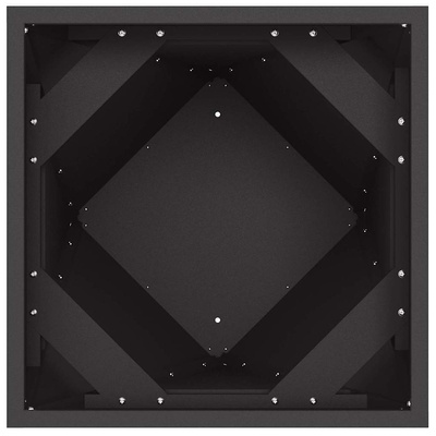 Donica Czarny 40 x 40 x 75 cm Stal