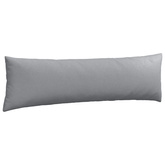 Poduszki na sofę 2 pcs Jasnoszary 145 x 40 cm tkanina
