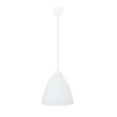 menti lampa wisząca biała klosz biały
