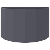 Donica Antracyt 90 x 45 x 50 cm Stal