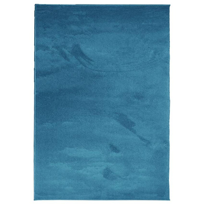 vidaXL Dywan OVIEDO z krótkim włosiem, turkusowy, 160x230 cm