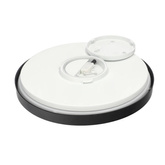 Plafon PERETI 24W czarny pierścień 35cm, 3000K barwa ciepła, 2400lm, IP44, 220-240V EDO777616 EDO Solutions
