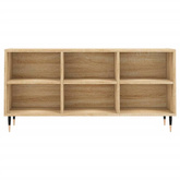 vidaXL Szafka pod TV, dąb sonoma, 103,5x30x50 cm