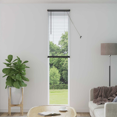 Żaluzja wenecka Srebrnoszary 213 x 40 cm 25 mm PVC