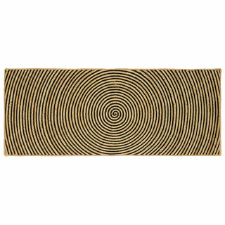Dywany pokojowe Czarny 80 x 200 cm Juta