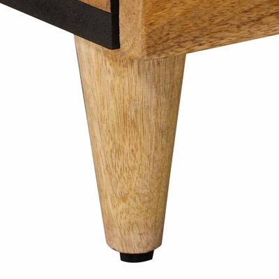 Szafka Nocna Naturalny 40 x 33 x 46 cm Drewno z mango