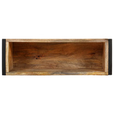 Donica, 60x20x68 cm, surowe drewno mango