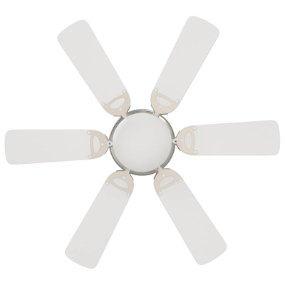 Wentylator sufitowy z lampą ? 82 cm Biały